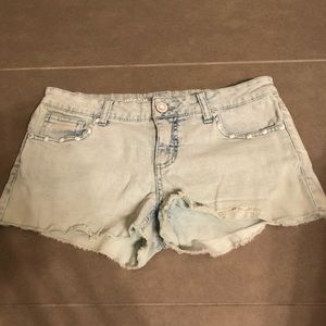 Mossimo- Acid Wash blue jean shorts